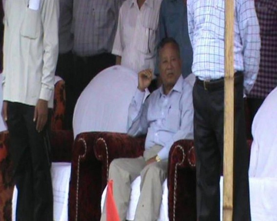 Disobeying National Anthem : Complaint lodged against MLA Lalit Kumar Debbarma Disobeying National Anthem : Complaint lodged against MLA Lalit Kumar Debbarma